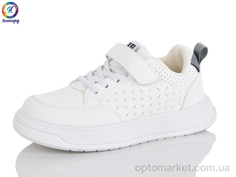 Купить Кросівки дитячі K04-1 white Леопард білий, фото 1