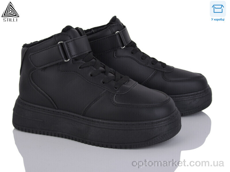 Купить Черевики жіночі K04-1 Stilli чорний, фото 1