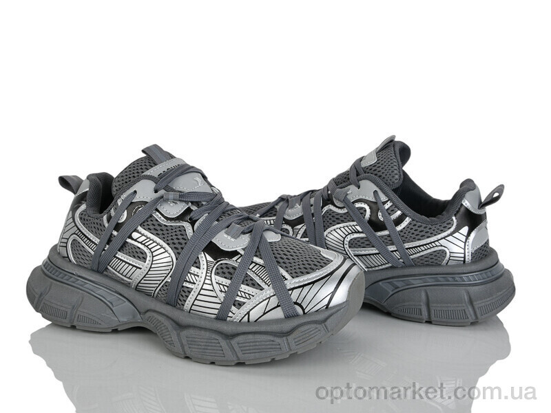 Купить Кросівки жіночі K056-4 Loretta сірий, фото 1