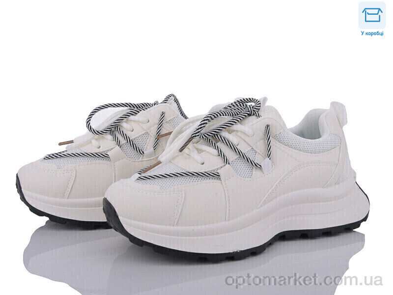 Купить Кросівки жіночі K0809-1 Bytji білий, фото 2