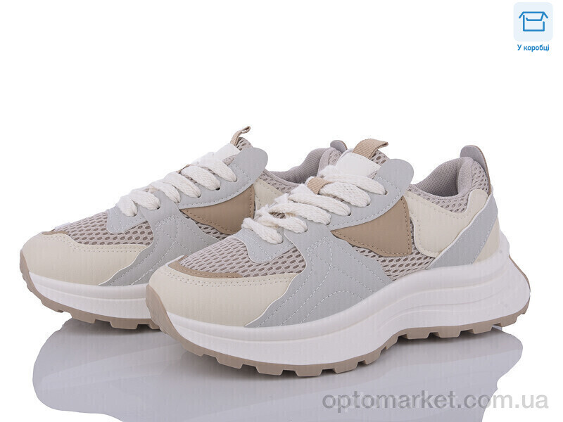 Купить Кросівки жіночі K0810-3 Bytji бежевий, фото 1