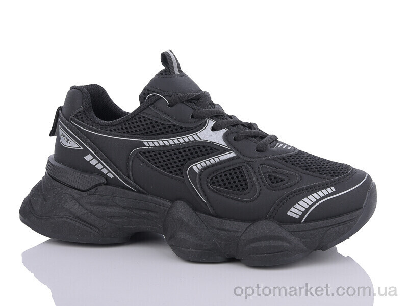 Купить Кросівки жіночі K1011-1 Horoso чорний, фото 1