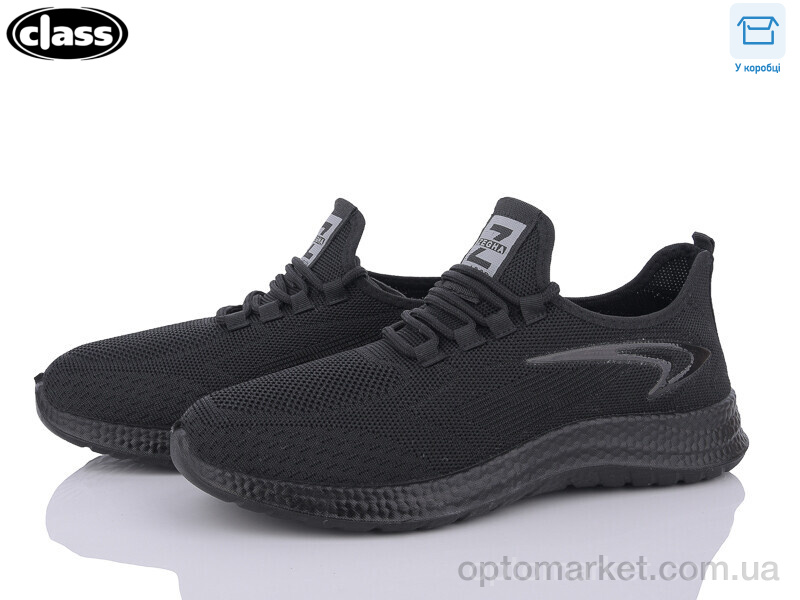 Купить Кросівки чоловічі K109-1 Wei Wei чорний, фото 1