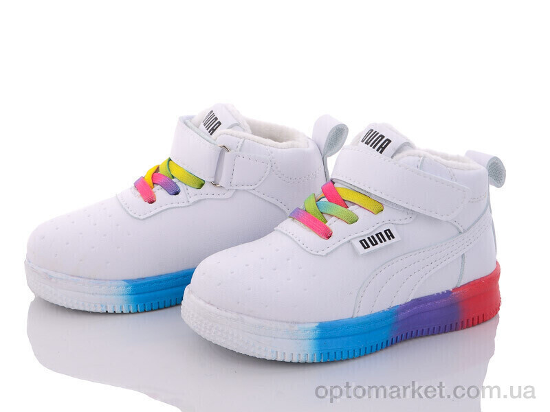 Купить Черевики дитячі K1103-4 Канарейка білий, фото 1