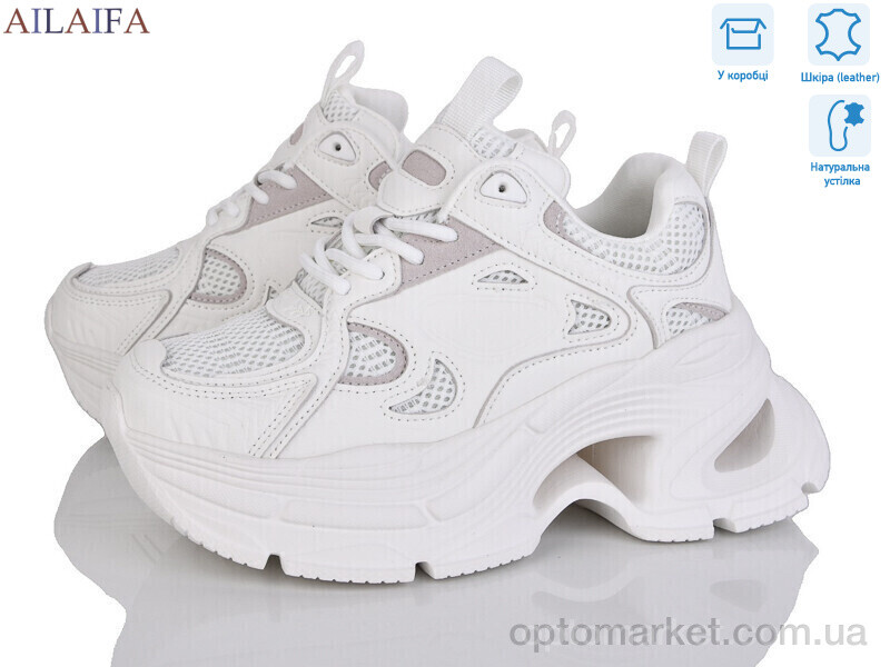 Купить Кросівки жіночі K111-2 Miyou білий, фото 1