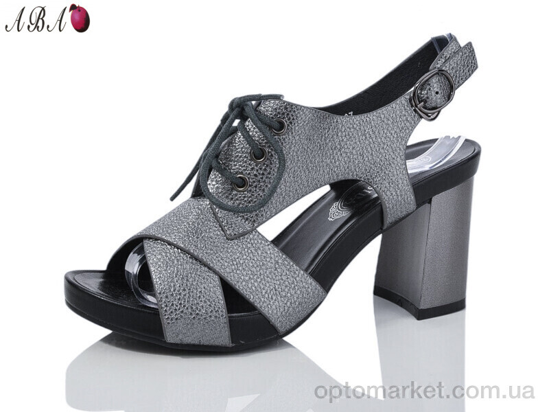 Купить Босоніжки жіночі K1 AISIDA графіт, фото 1