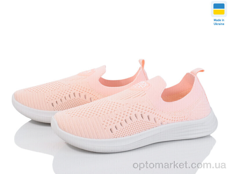 Купить Кросівки жіночі К121 пудра Krok рожевий, фото 1