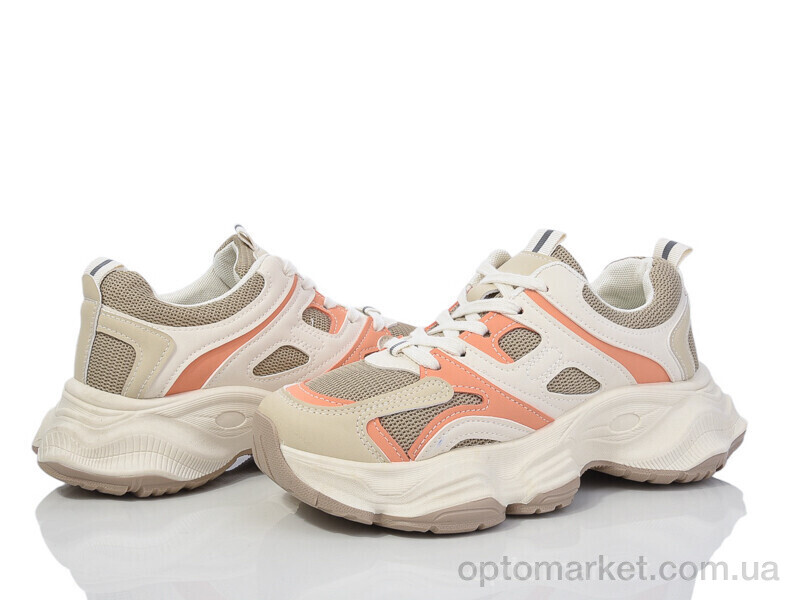 Купить Кросівки жіночі K123-1 Loretta бежевий, фото 1