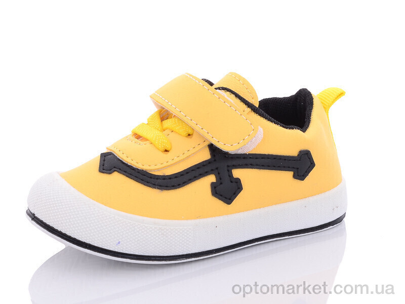 Купить Кросівки дитячі K163-2 Канарейка жовтий, фото 1