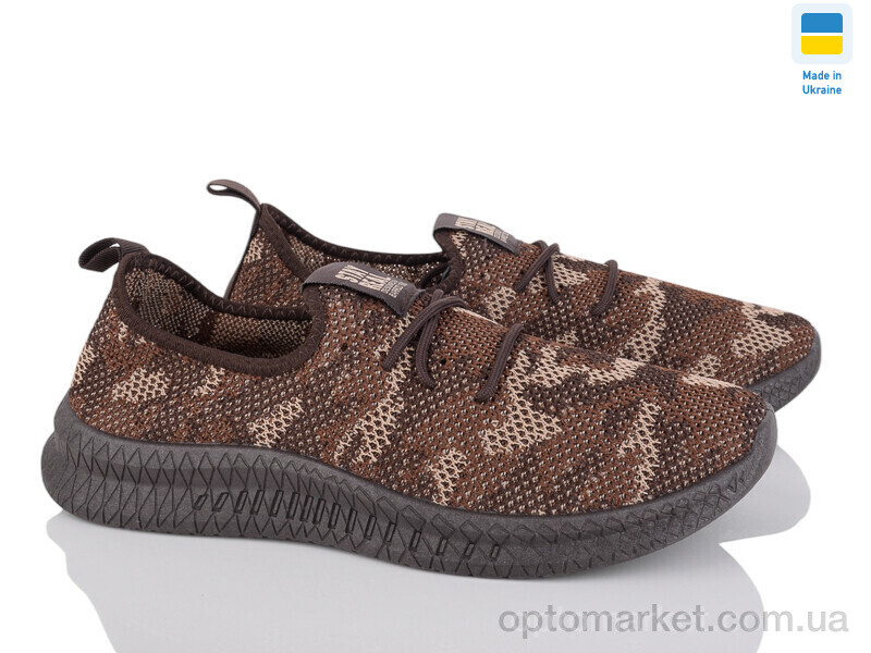 Купить Кросівки чоловічі K221-17 Krok коричневий, фото 1