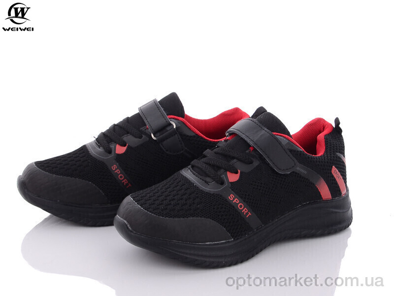 Купить Кросівки дитячі K2602-1 Wei Wei чорний, фото 1