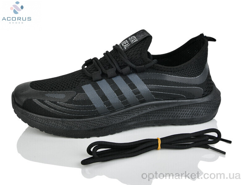 Купить Кросівки чоловічі K265 Krok чорний, фото 1