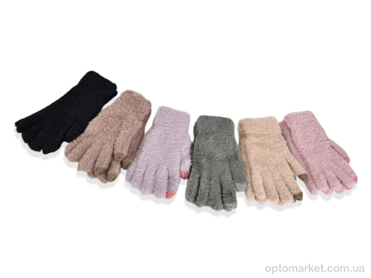 Купить Рукавички жіночі K3 (норка) mix Shuyan мікс, фото 1