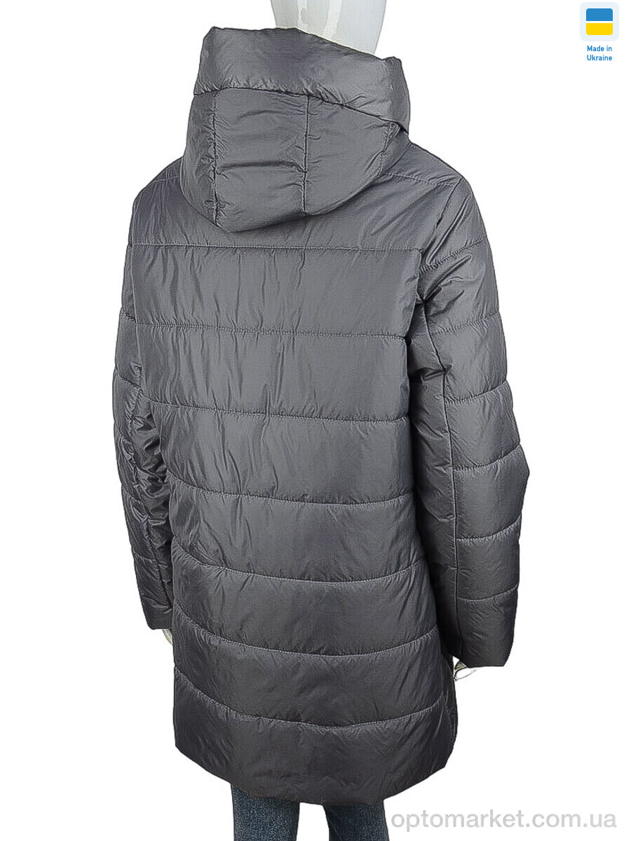 Купить Куртка жіночі K3 т.сірий Divo сірий, фото 2