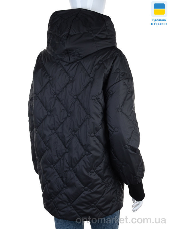 Купить Куртка жіночі K311 чорно-білий Rivaldi чорний, фото 2