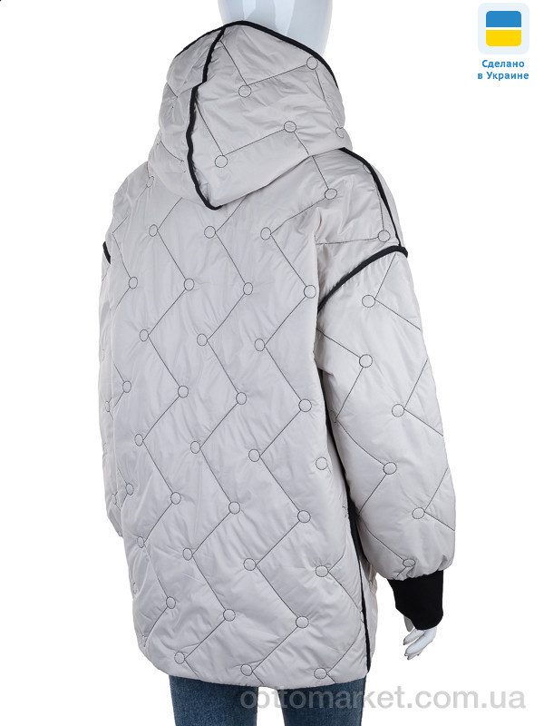 Купить Куртка жіночі K311 перлина Rivaldi бежевий, фото 2