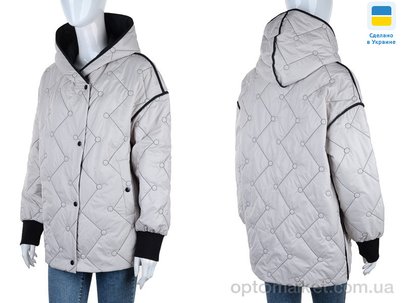 Купить Куртка жіночі K311 перлина Rivaldi бежевий, фото 3