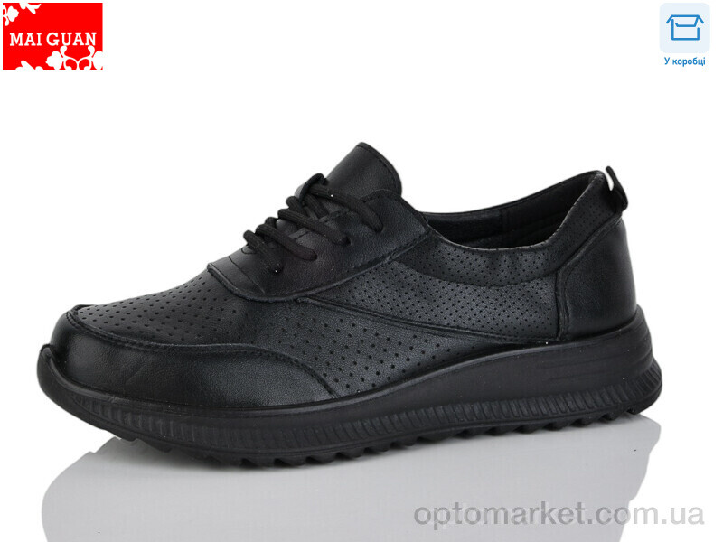 Купить Кросівки жіночі K335-1 Maiguan чорний, фото 1