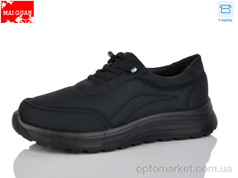 Купить Кросівки жіночі K337-1 Maiguan чорний, фото 1