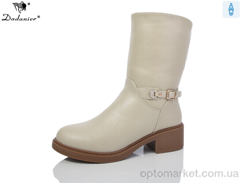 Купить Чоботи жіночі K3685-6 Dadanier бежевий, фото 1