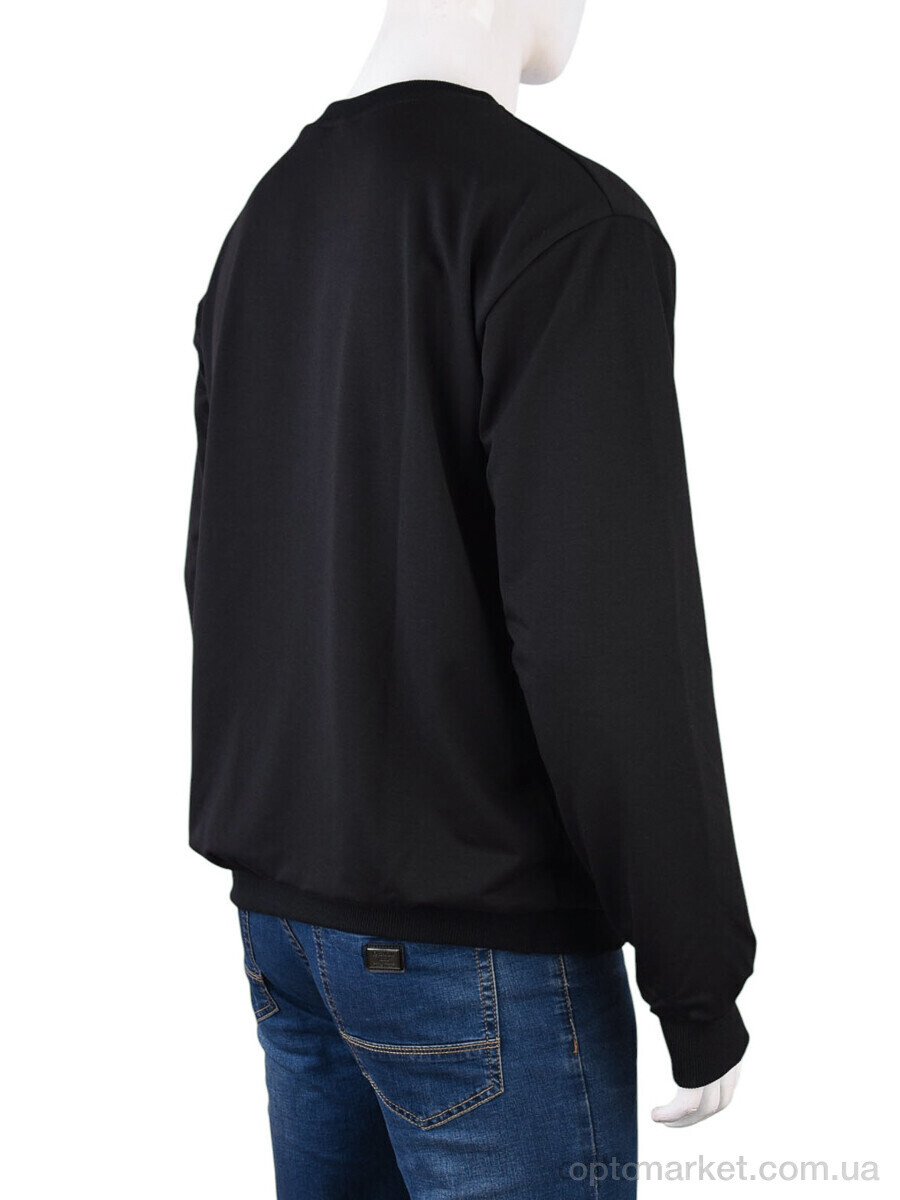 Купить Кофта чоловічі K4 black Textile чорний, фото 2