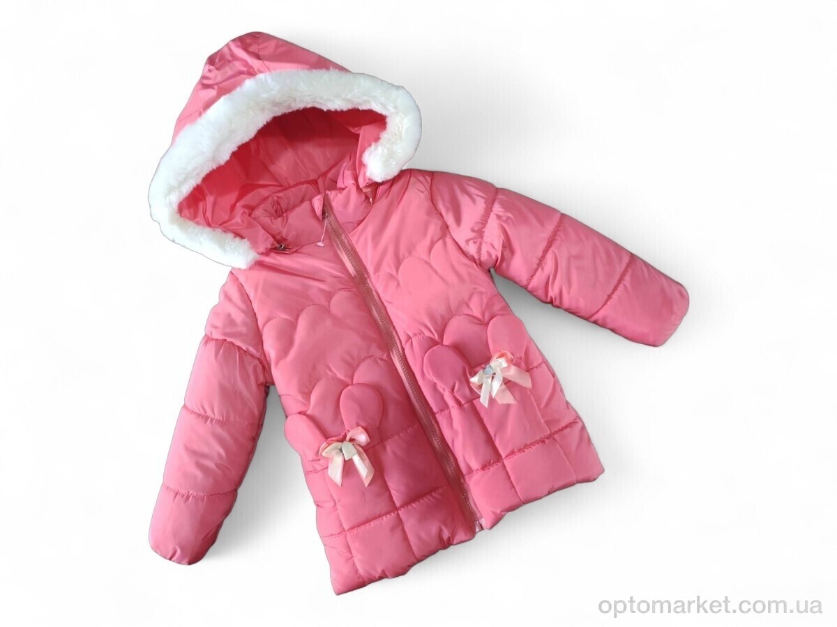 Купить Куртка дитячі K40 кораловий єврозима For Girl рожевий, фото 1