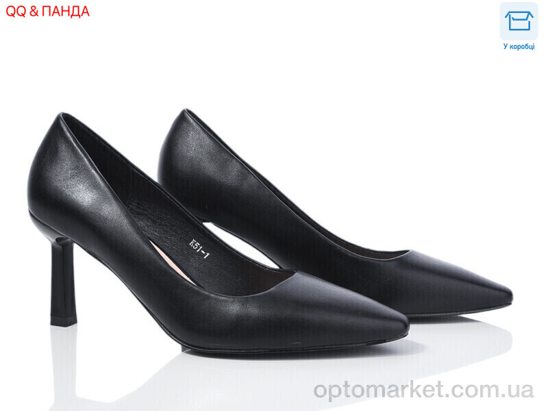 Купить Туфлі жіночі K51-1 GB чорний, фото 1