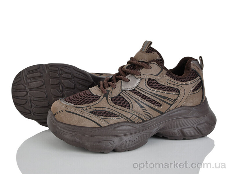 Купить Кросівки жіночі K511-3 Loretta коричневий, фото 1