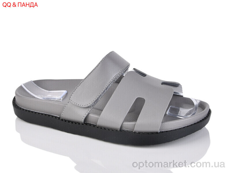 Купить Шльопанці жіночі K52-3 GB сірий, фото 1