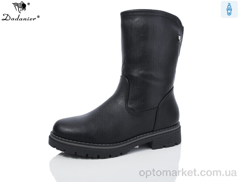 Купить Чоботи жіночі K520-1 Dadanier чорний, фото 1