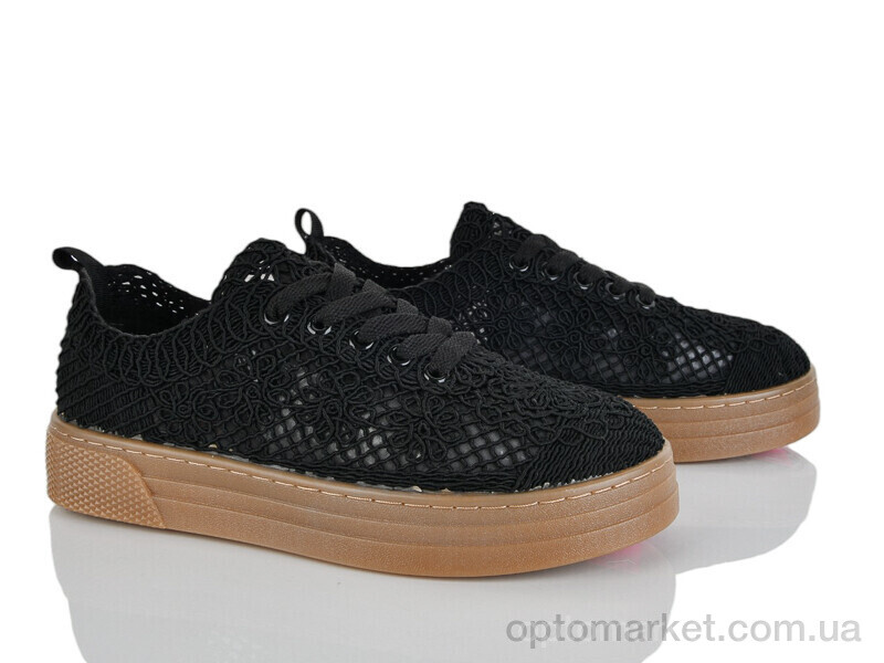 Купить Кросівки жіночі K526 Loretta чорний, фото 1