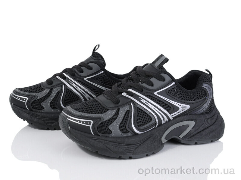 Купить Кросівки жіночі K528 old Loretta чорний, фото 1