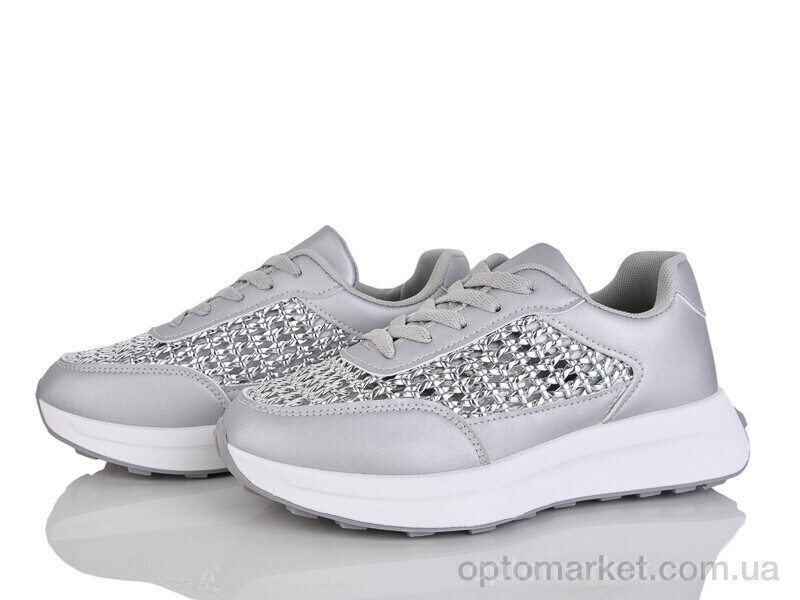 Купить Кросівки жіночі K537-3 Loretta сірий, фото 1