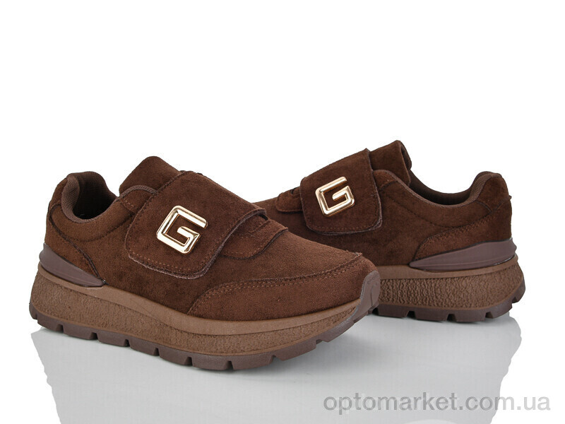 Купить Кросівки жіночі K551-1 Loretta коричневий, фото 1