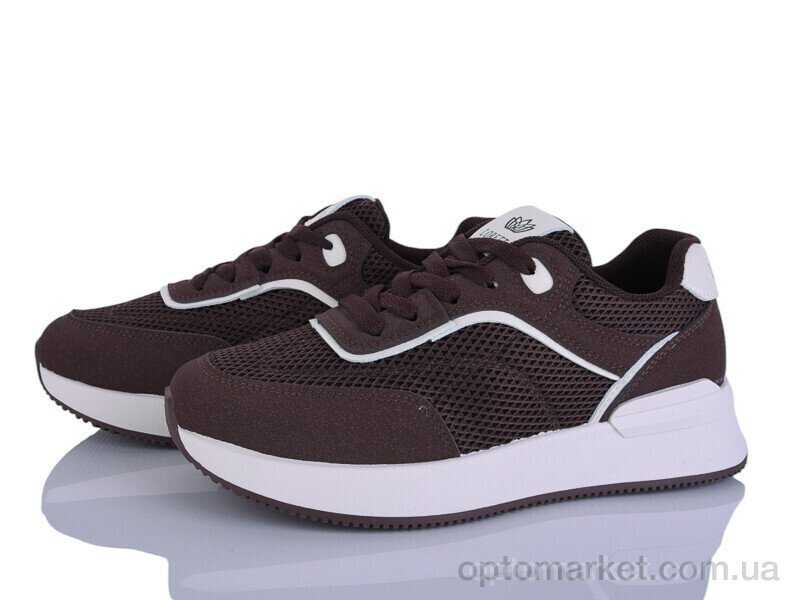 Купить Кросівки жіночі K553-1 Loretta коричневий, фото 1