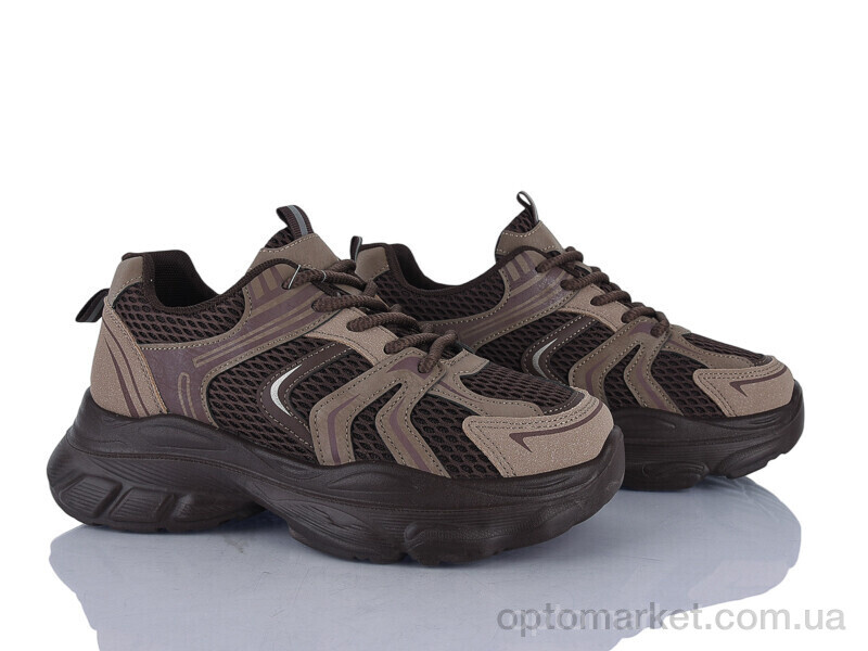 Купить Кросівки жіночі K557-3 Loretta коричневий, фото 1