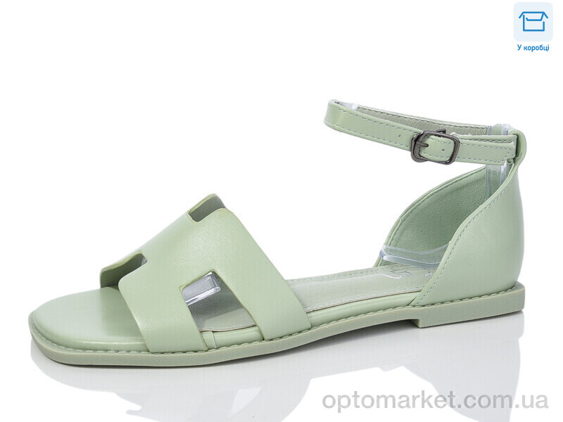 Купить Босоніжки жіночі K56-7 GB зелений, фото 1