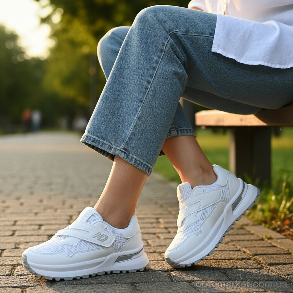 Купить Кросівки жіночі K560-1 Loretta білий, фото 2