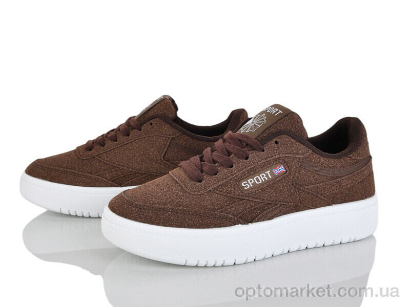 Купить Кросівки жіночі K562-3 Loretta коричневий, фото 1