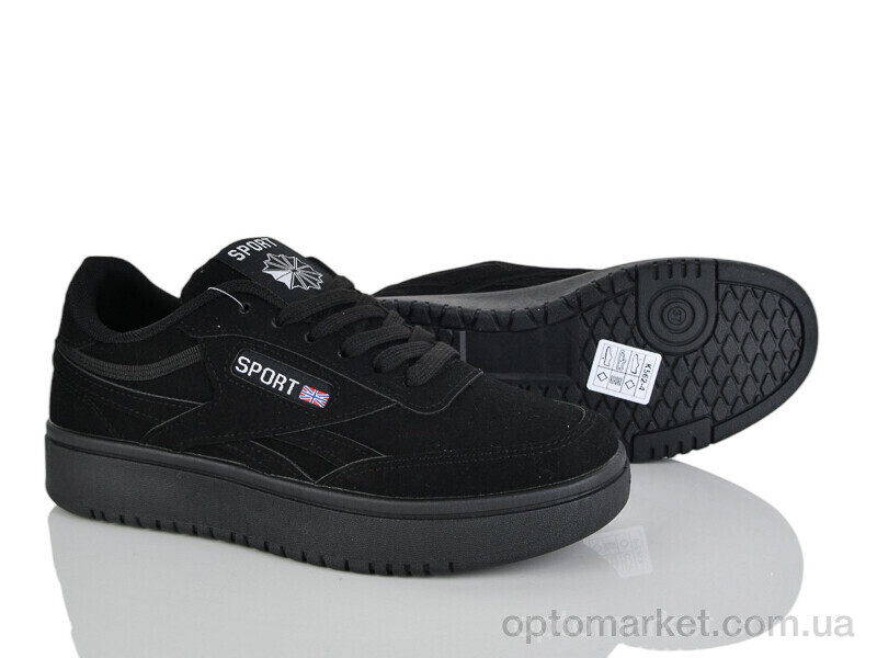 Купить Кросівки жіночі K562-4 Loretta чорний, фото 1