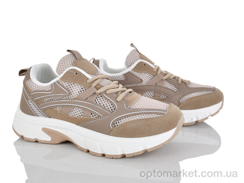 Купить Кросівки жіночі K563-2 Loretta коричневий, фото 1