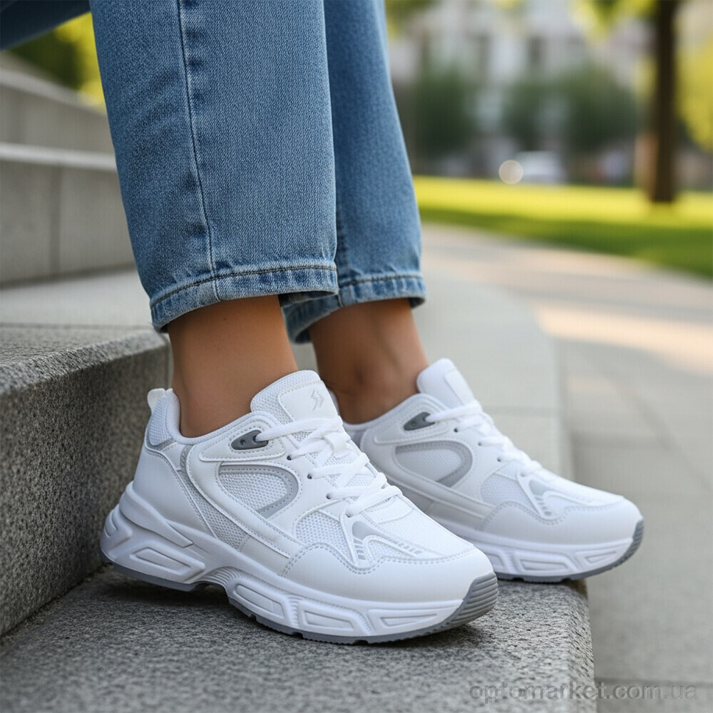 Купить Кросівки жіночі K567-1 Loretta білий, фото 2