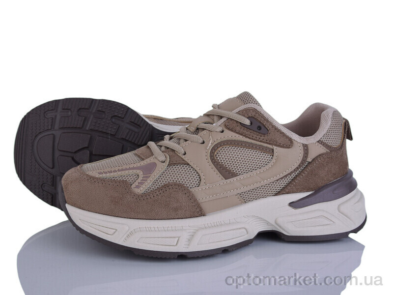 Купить Кросівки жіночі K567-3 Loretta коричневий, фото 1