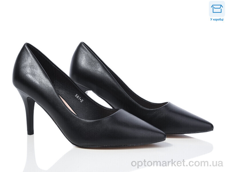 Купить Туфлі жіночі K61-2 GB чорний, фото 1