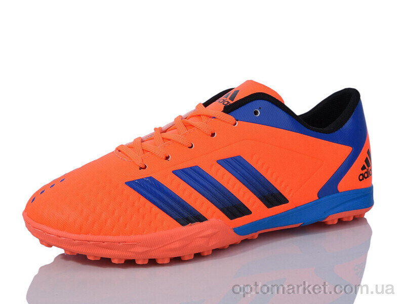 Купить Футбольне взуття дитячі K62-2 A.idas помаранчевий, фото 2