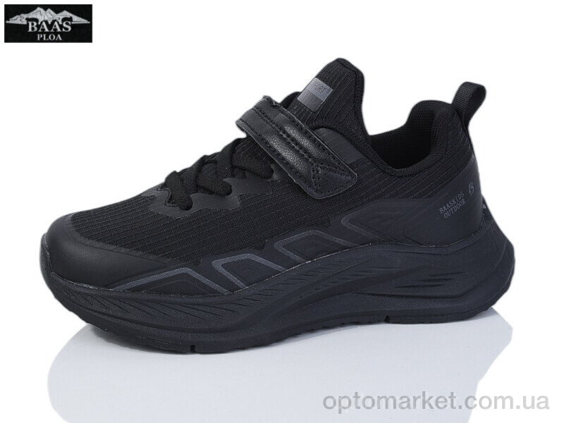 Купить Кросівки дитячі K6539-1 Baas чорний, фото 1