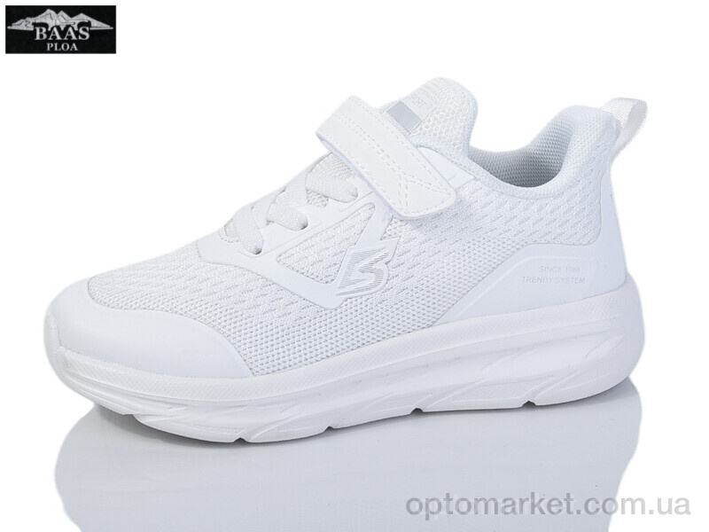 Купить Кросівки дитячі K6542-4 Baas білий, фото 1