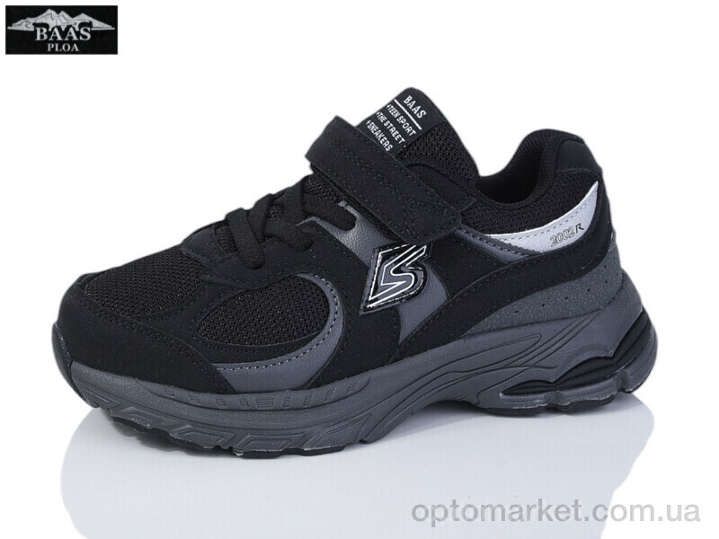 Купить Кросівки дитячі K6565-1 Baas чорний, фото 1