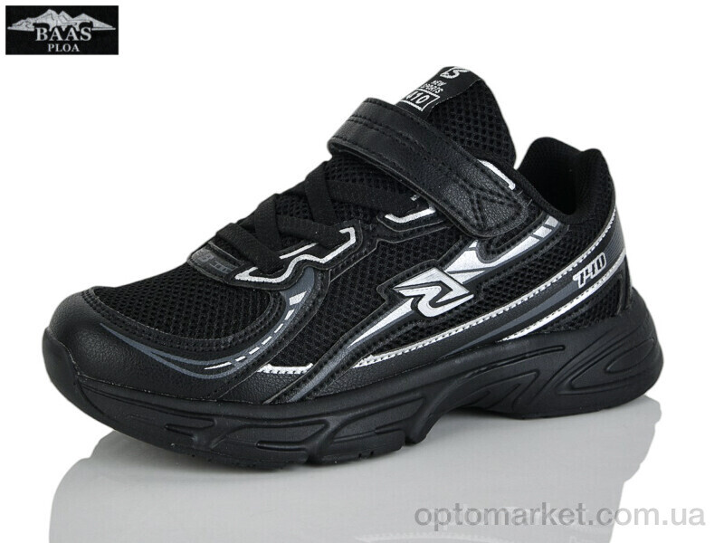 Купить Кросівки дитячі K6589-1 Baas чорний, фото 1