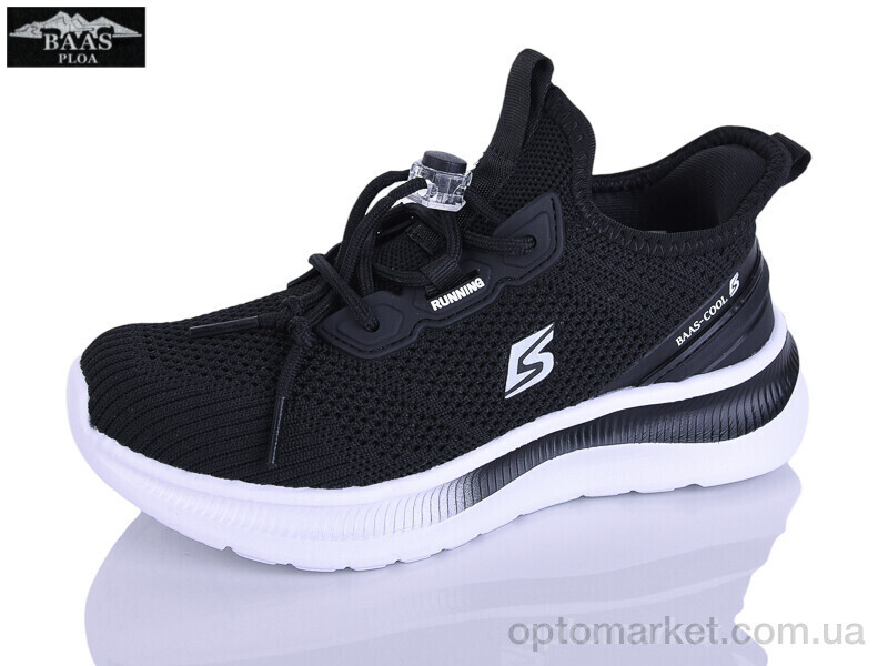 Купить Кросівки дитячі K6590-1 Baas чорний, фото 1